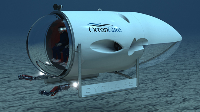 Cyclops submarine to take tourists 2 miles under the sea